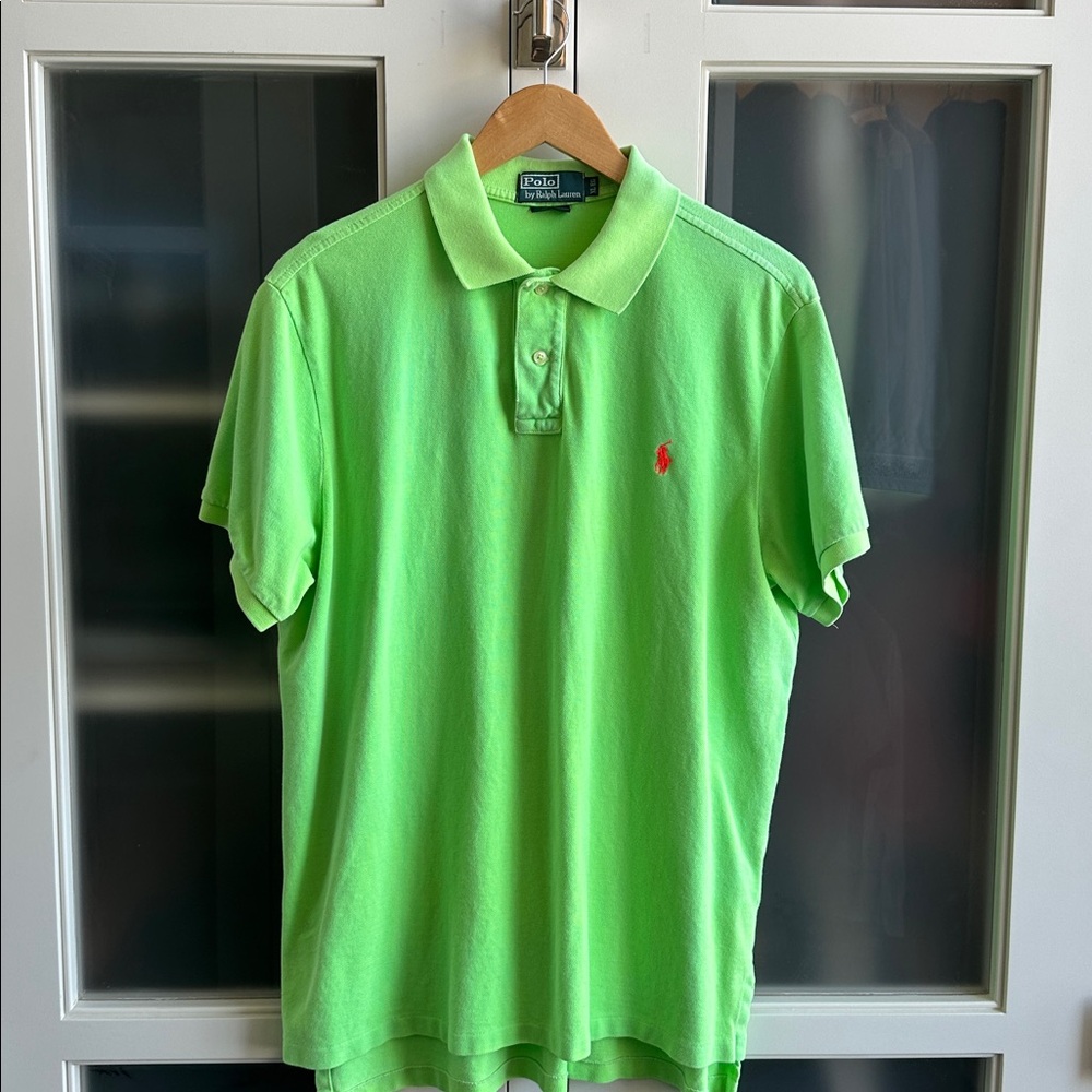 Ralph Lauren Lime Green Polo Shirt